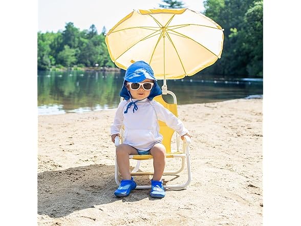 I Play Baby Sun Hat (0-6M) Navy