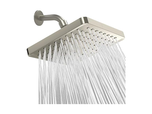Brushed Nickel- 8 Square
