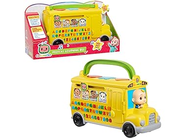 $18.99, Was $27.99, 32% Off! CoComelon Musical Learning Bus dealfomo
