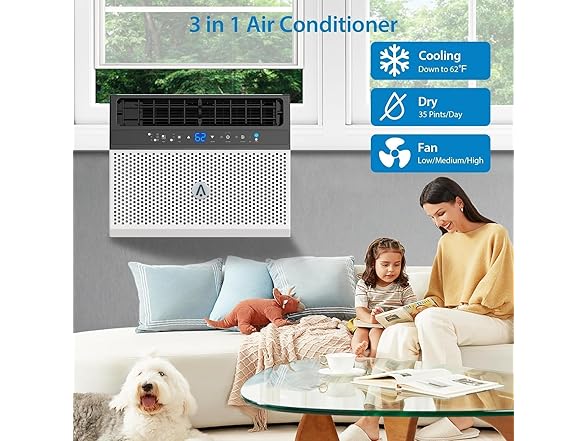 dainslef Window Air Conditioner - 6,000BTU