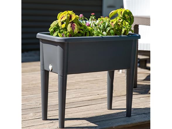 Sunnydaze Self-Watering Raised Garden Bed