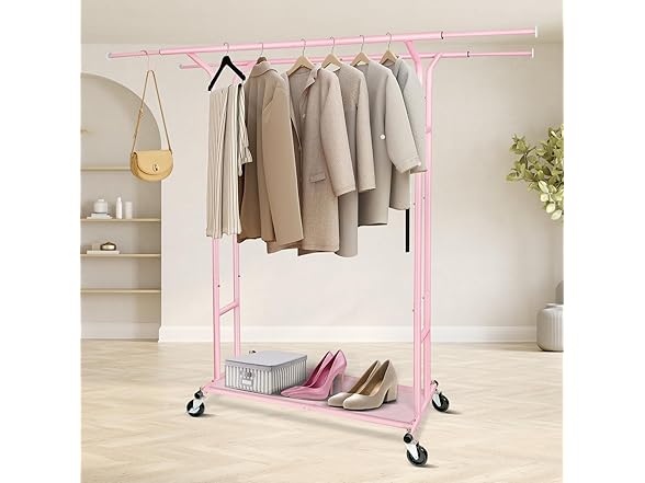 Fishat Pink Heavy Duty Double Rod