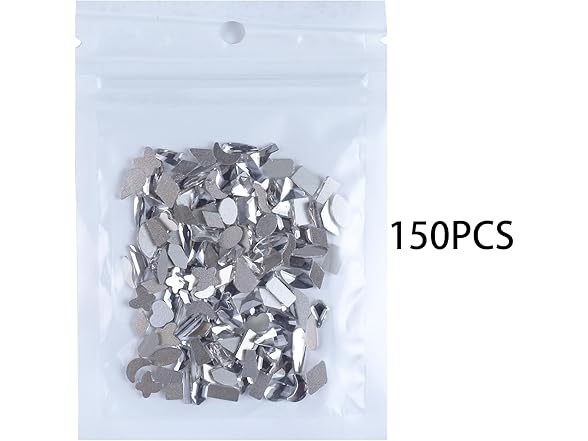 Kousitei 150Pcs Nail Gems