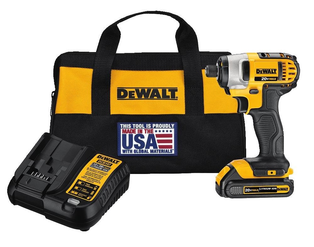 DeWALT DCF885C1 20V Max 1/4" Impact Driver Kit - Gallery 4
