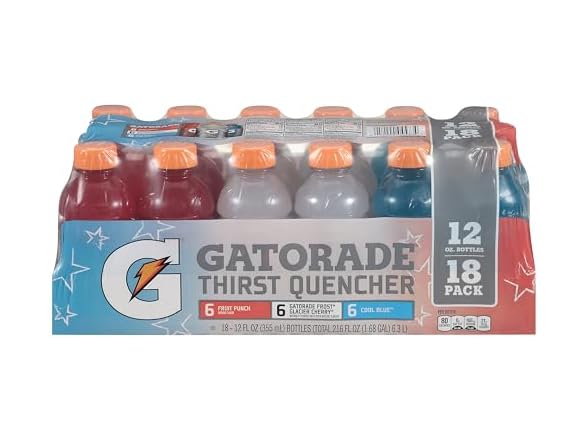 Gatorade Rainbow Variety 12oz (18pk)
