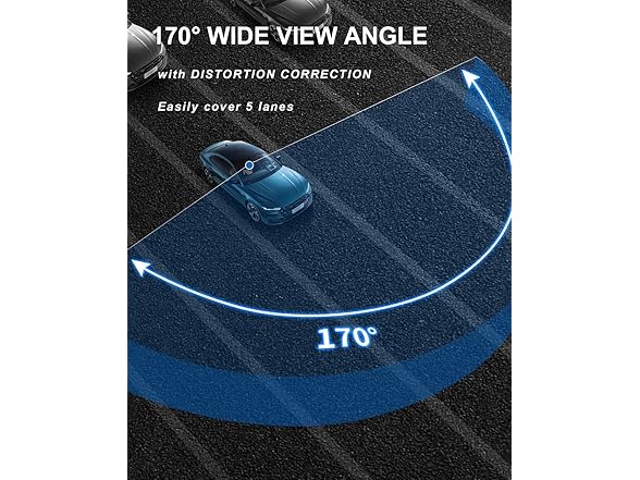 2K Dash Cam w/ Night Vision & App