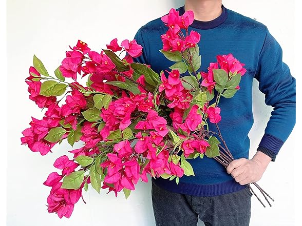 kimbovillea Artificial Silk Flowers