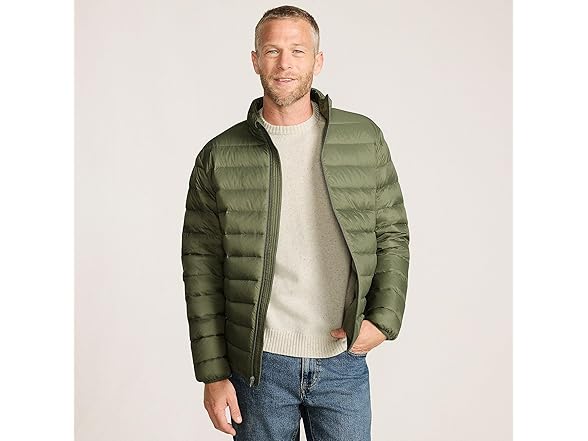 Lands' End Mens Wanderweight Down Jacket