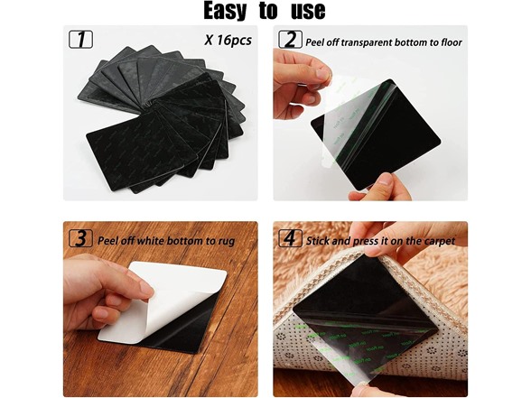 GDLCYYDS Class7 16 PCS Grippers of Rug