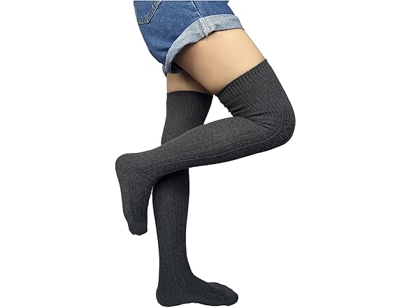 spomei Women Thick Cotton Over Knee Warm