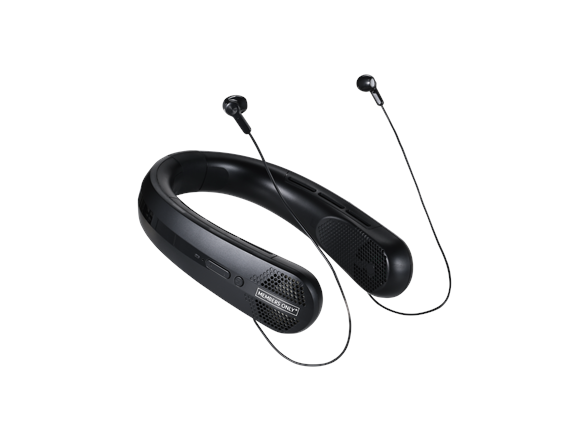 Neckfan with Earbuds