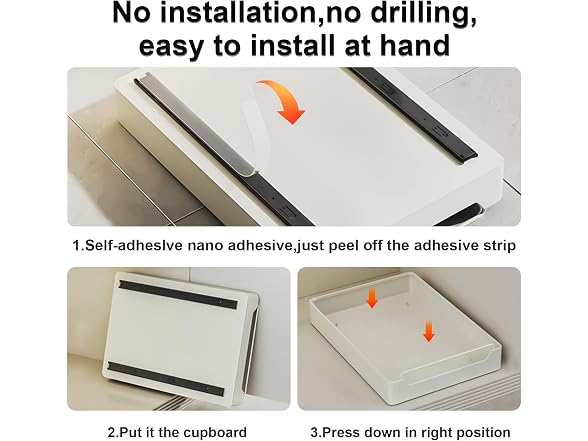 Pull Out Cabinet Organizer Fixed