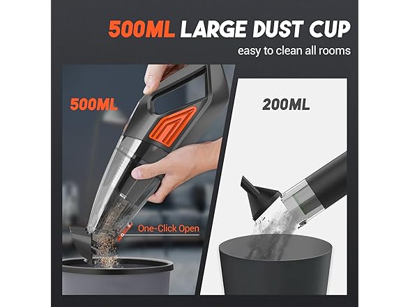 Jeshow Handheld Vacuum Cordless