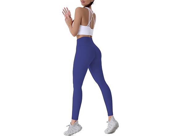 Sunzel Womens Leggings 28in M Navy