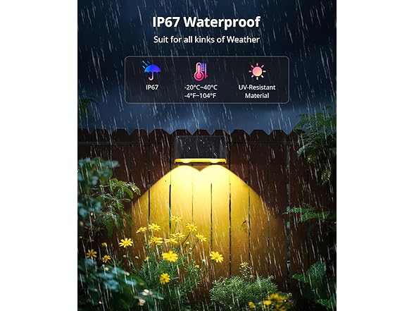 SMAVISTA Smart Fence Lights