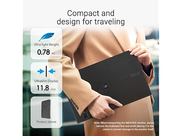 ASUS ZenScreen 16” Portable USB Monitor
