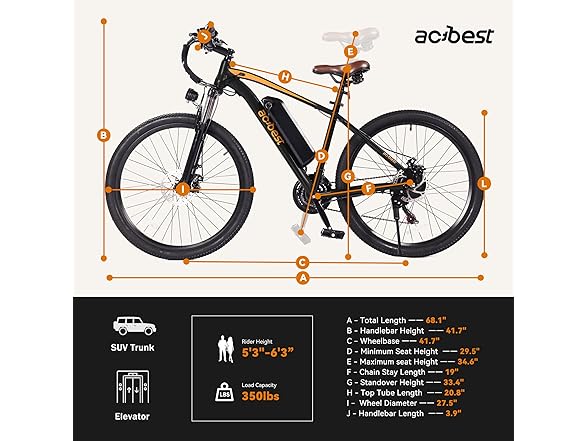 ACTBEST Apex eBike (Black) - Gallery 9