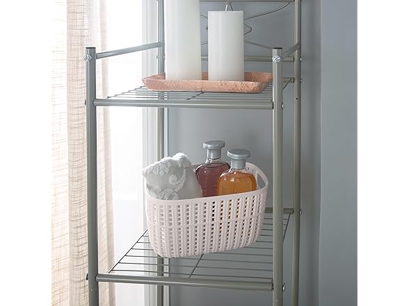 Simplify 2 Tone Sailor Knot Plastic Storage Tote