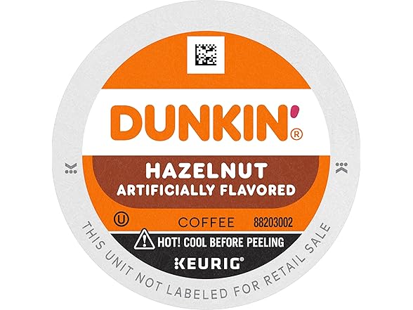 Dunkin' Hazelnut K-Cups, 10ct