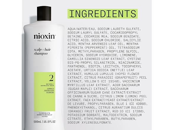 Nioxin System 2 Scalp + Hair Thickening Shampoo