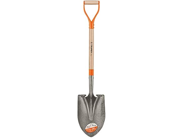 D-Handle Round Point Shovel, 41"
