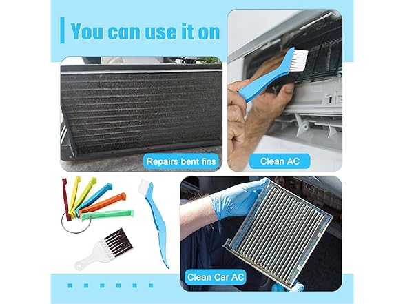 CHENGU 3 Pieces FCR6 Fin Comb