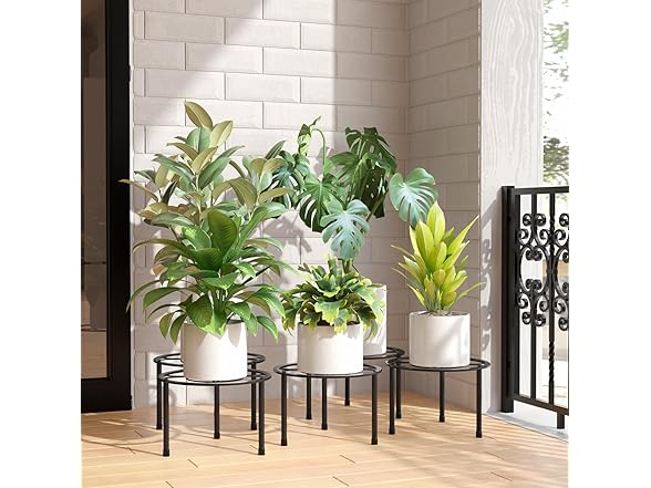 Metal Plant Stands 7 Pack