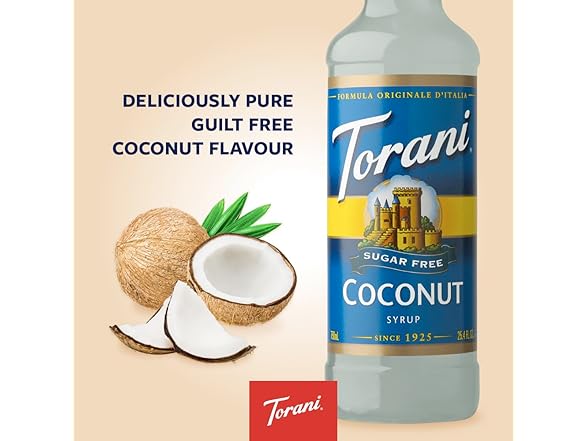 Torani SF Coconut Syrup 25.4oz