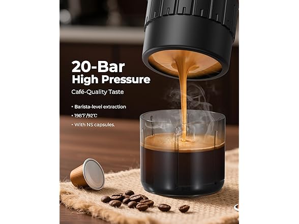COTGCO Portable Espresso Coffee Maker