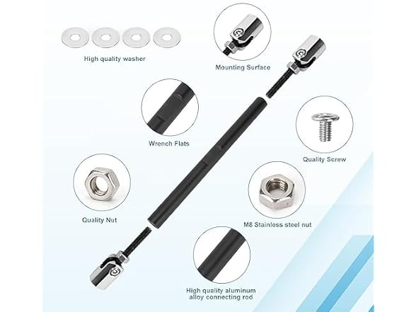 PLPFE Universal Splitter Strut Rods 11'