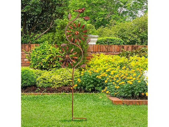 Sunnydaze Decor HB-0451 Twirling Wind Spinner - 48"H