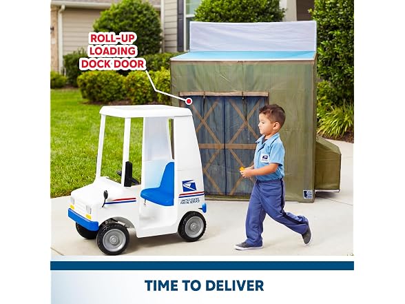Kid Trax USPS Post Office Pony Express Pretend Play Kids Pop Up Tent