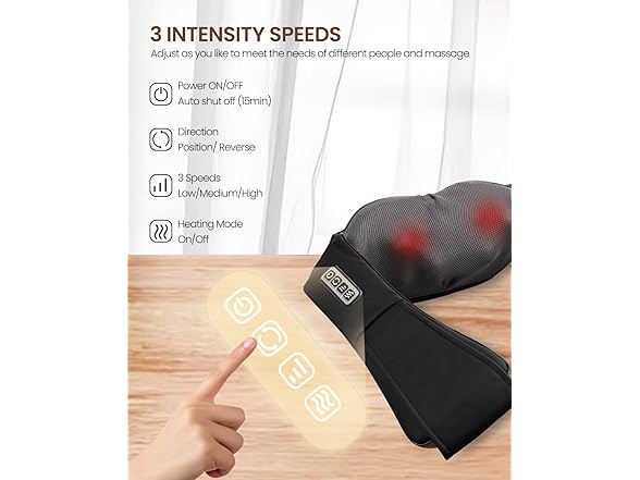 DAILYLIFE Shiatsu Neck & Back Massager