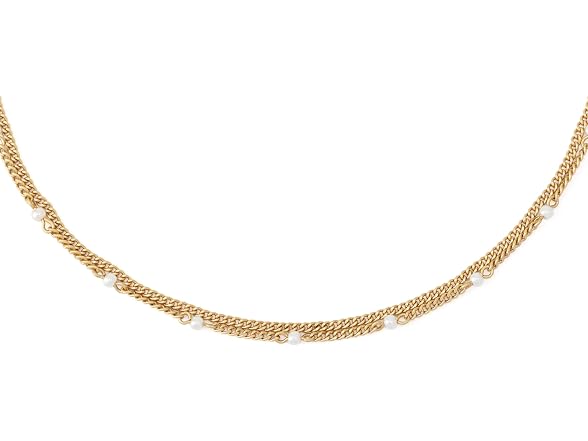 AllSaints Women Layered Rae Pearl Necklace