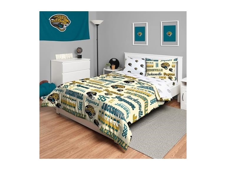 JAGUARS Retro Full Bed Set