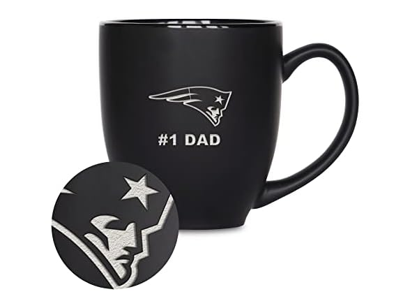 New England Patriots Dad Bistro Mug