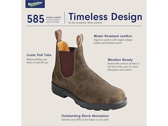 Blundstone 585 Unisex Classic Chelsea Boot
