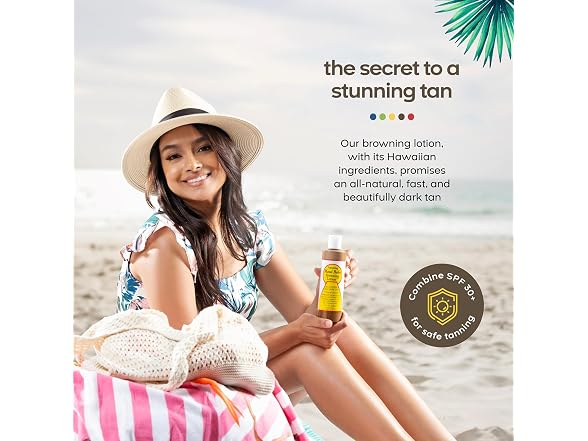 Browning Lotion All Natural Fast Dark