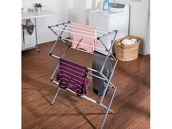 Honey-Can-Do Deluxe Metal Collapsible Clothes Drying Rack