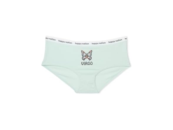 Happy Nation Womens Comfy Cotton Logo Hipster Underwear (L)
