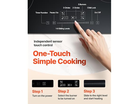 Built in Electric Stove Top