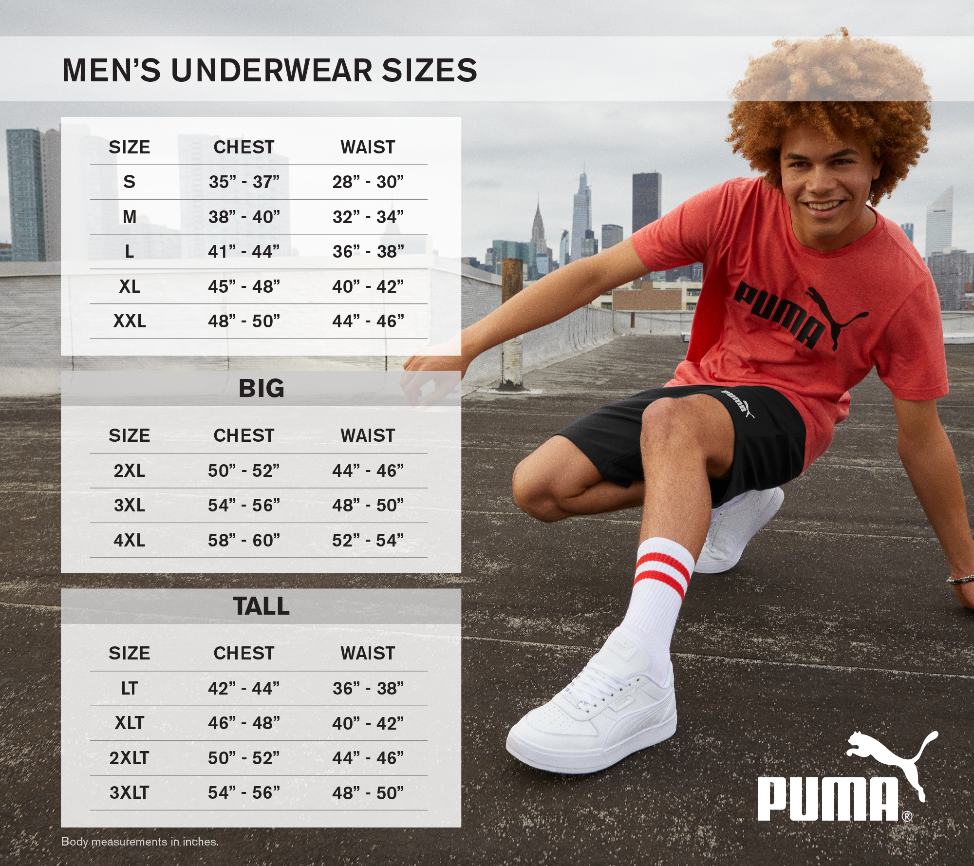 PUMA Men's 5-Pack Performance Boxer Briefs - Gallery 18