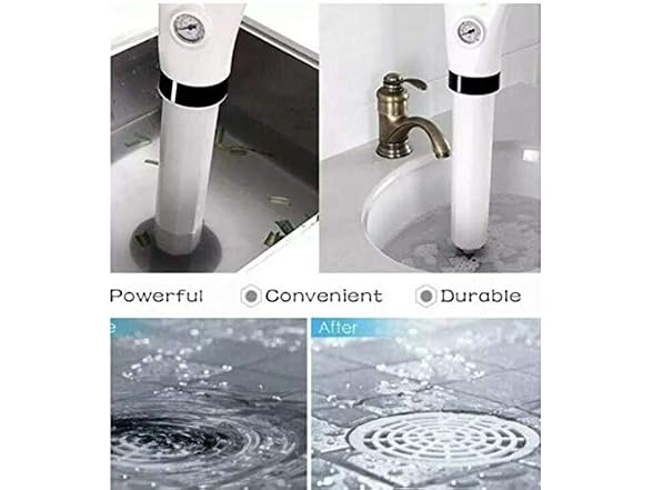 New Innovation Manual Drain Cleaner, Toilet Plunger