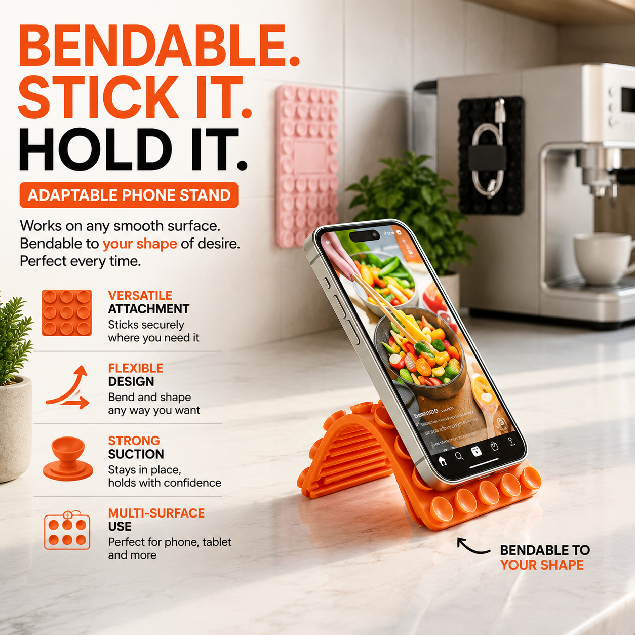 Suction Cup Phone Stand - Gallery 8
