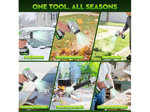 NineTrees Leaf Blower Cordless