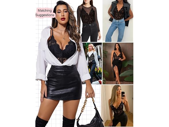Avidlove (S) Teddy Lingerie One Piece Romper