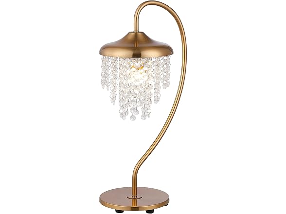 Parrot Uncle BBMT3201-BKGD Small Luxury Crystal Table Lam