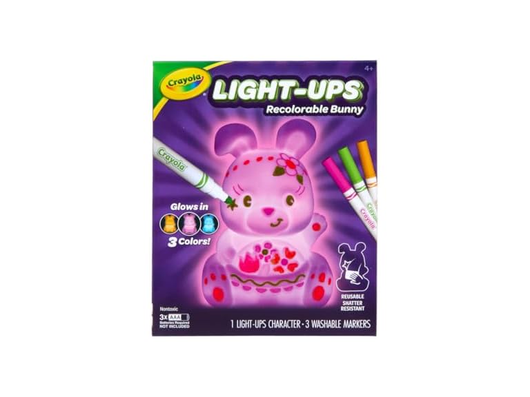 Crayola Light-Ups - Light Up Toy Bunny