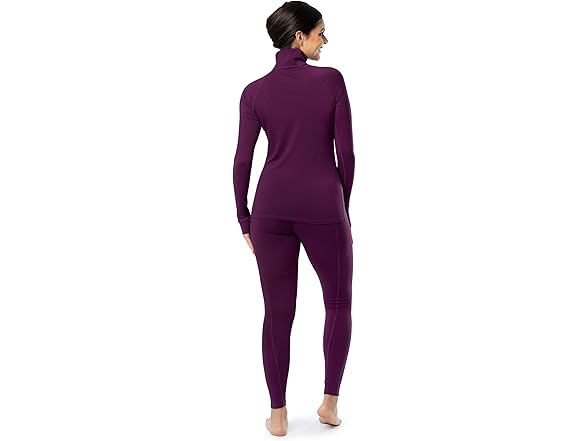 Fruit Of The Loom Women High Neck Quarter Zip Set