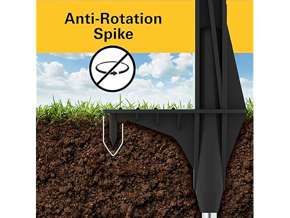 Zareba A-48B 4-Foot Step-in Electric Fence Posts